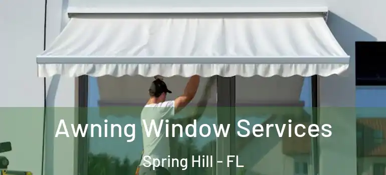 Awning Window Services Spring Hill - FL