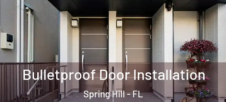  Bulletproof Door Installation Spring Hill - FL