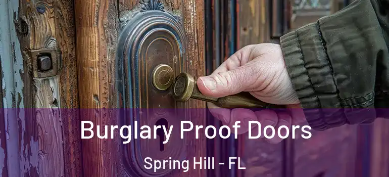 Burglary Proof Doors Spring Hill - FL