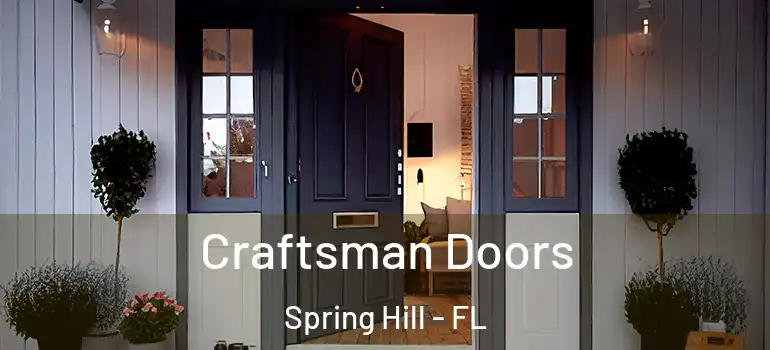 Craftsman Doors Spring Hill - FL