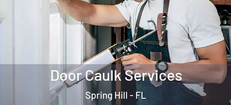 Door Caulk Services Spring Hill - FL