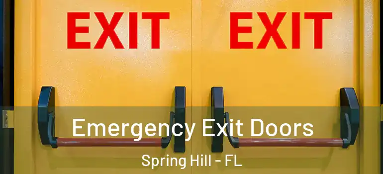 Emergency Exit Doors Spring Hill - FL