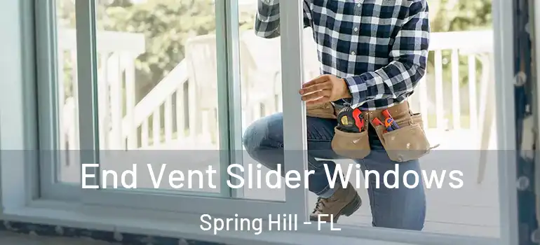 End Vent Slider Windows Spring Hill - FL