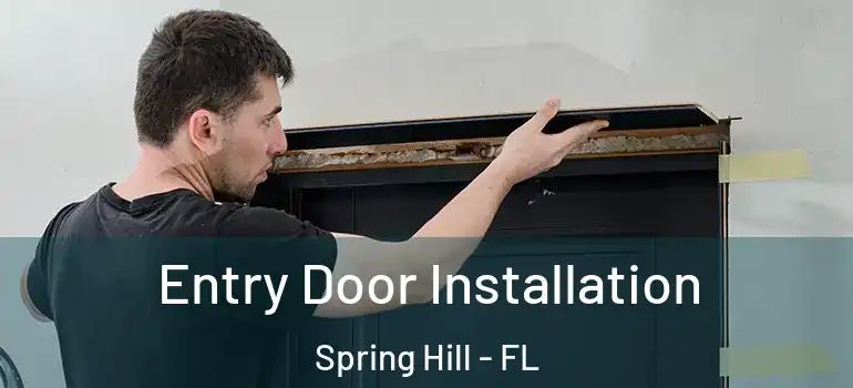 Entry Door Installation Spring Hill - FL