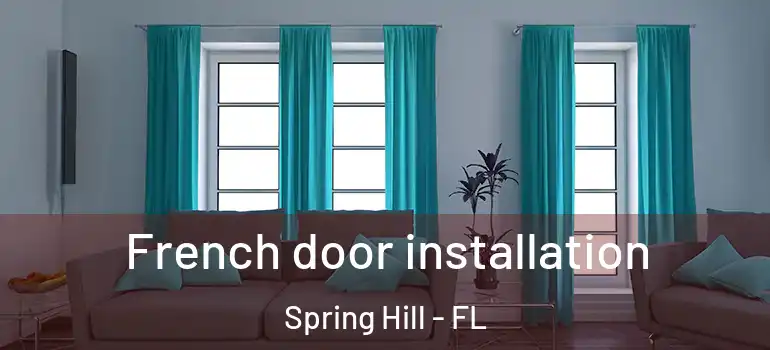 French door installation Spring Hill - FL