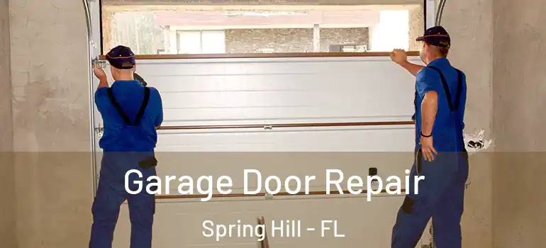 Garage Door Repair Spring Hill - FL