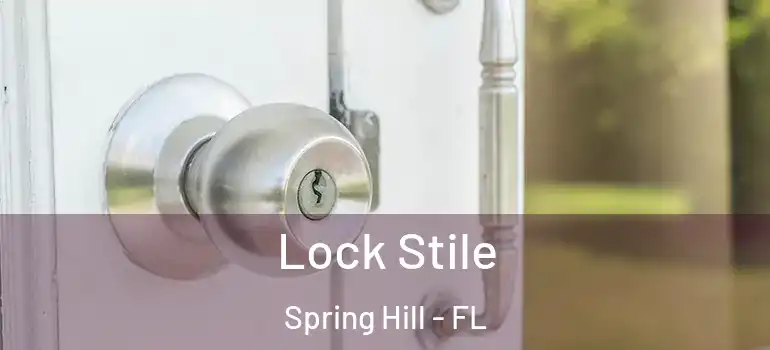 Lock Stile Spring Hill - FL