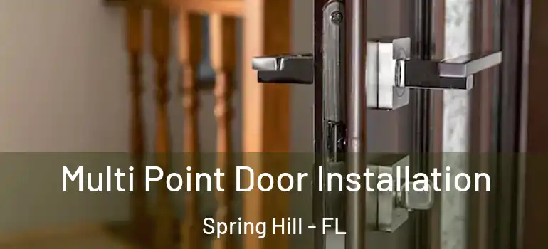 Multi Point Door Installation Spring Hill - FL