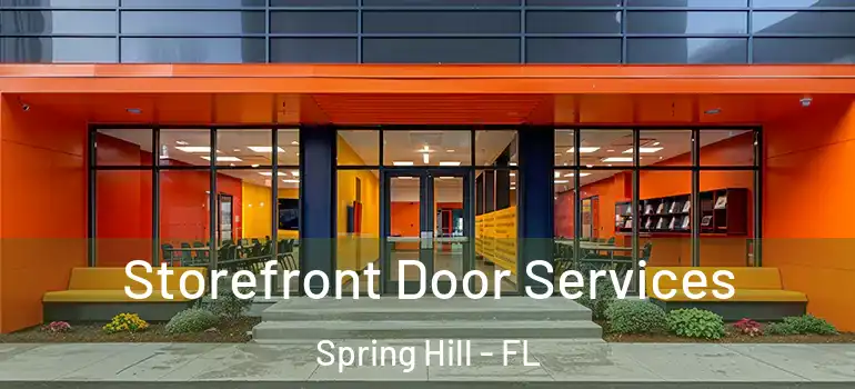 Storefront Door Services Spring Hill - FL