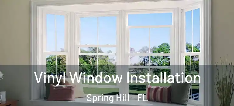  Vinyl Window Installation Spring Hill - FL