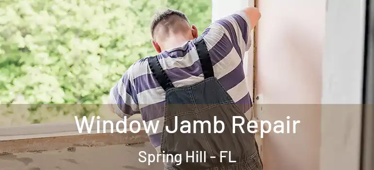 Window Jamb Repair Spring Hill - FL
