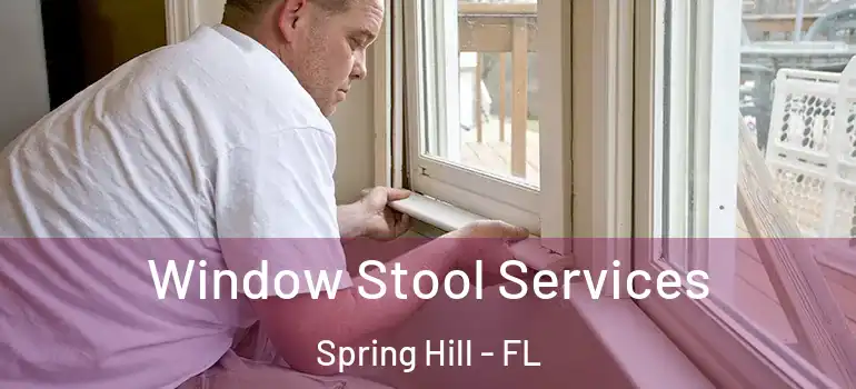 Window Stool Services Spring Hill - FL